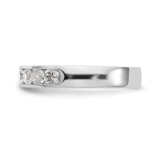 10-Stone Diamond Channel Bands