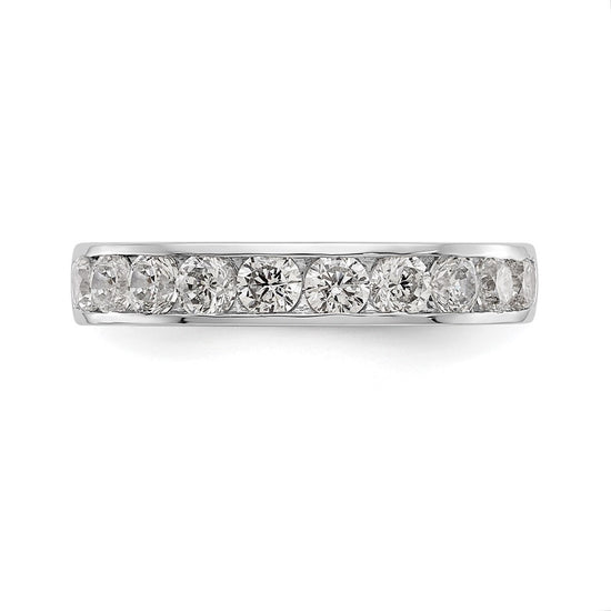 10-Stone Diamond Channel Bands