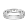 10-Stone Diamond Channel Bands
