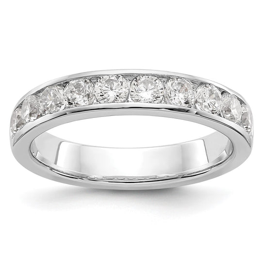 10-Stone Diamond Channel Bands