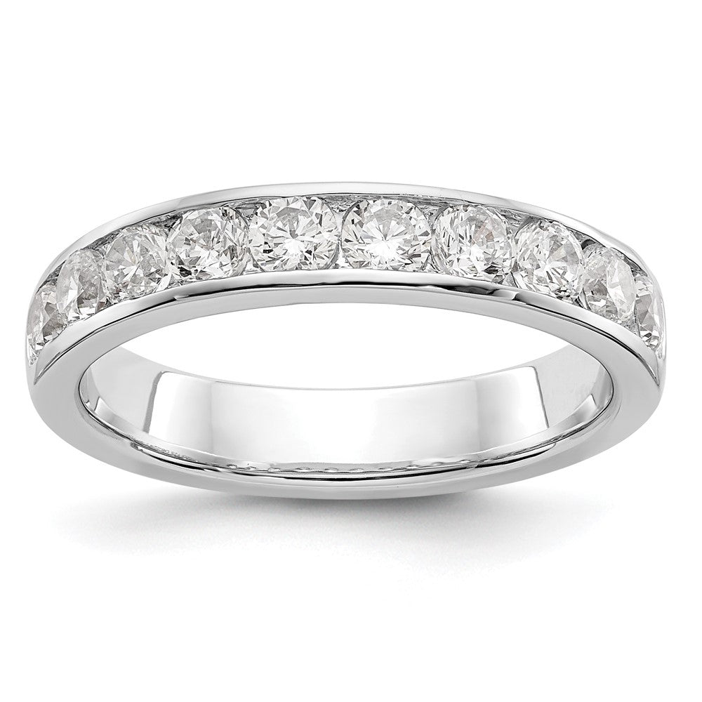 10-Stone Diamond Channel Bands