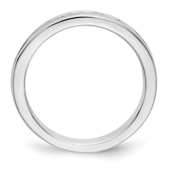 10-Stone Diamond Channel Bands