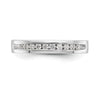 10-Stone Diamond Channel Bands