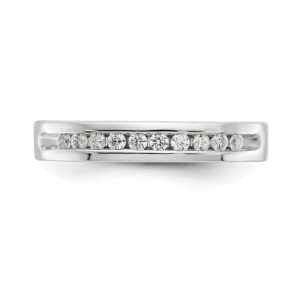 10-Stone Diamond Channel Bands