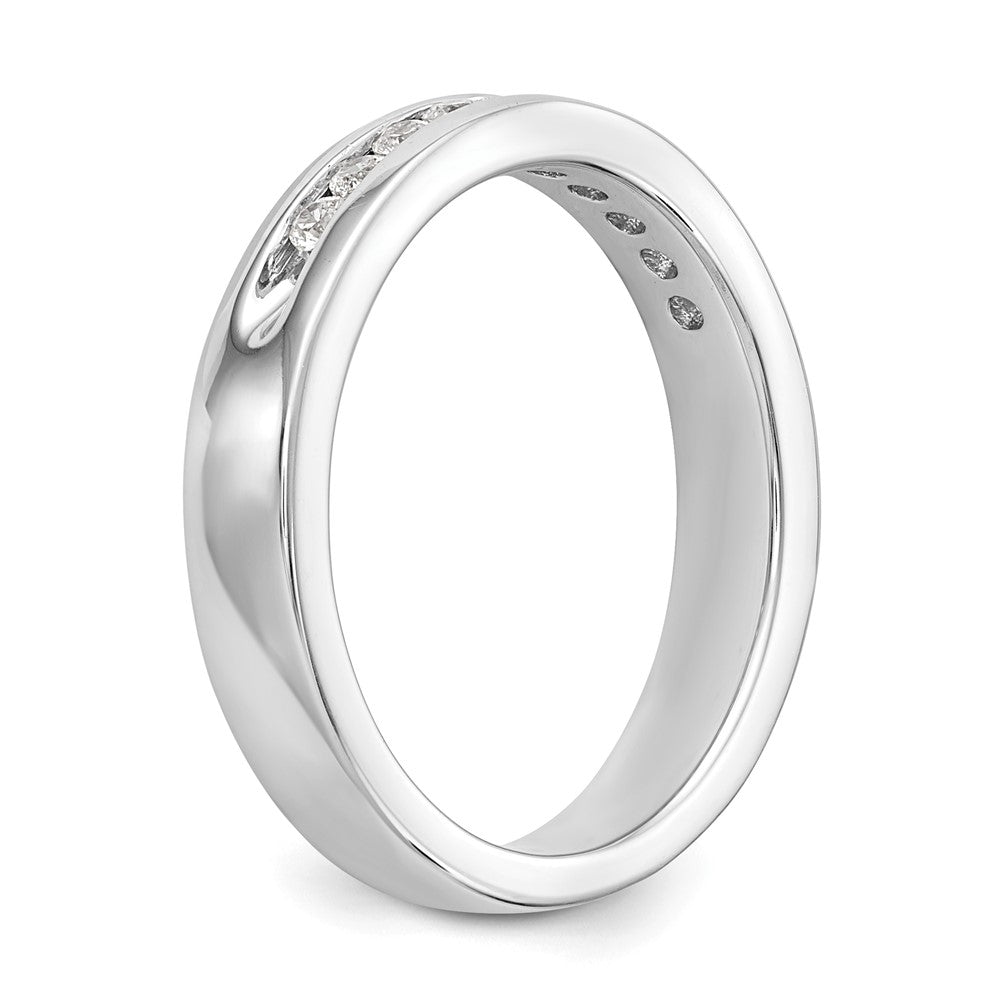 10-Stone Diamond Channel Bands