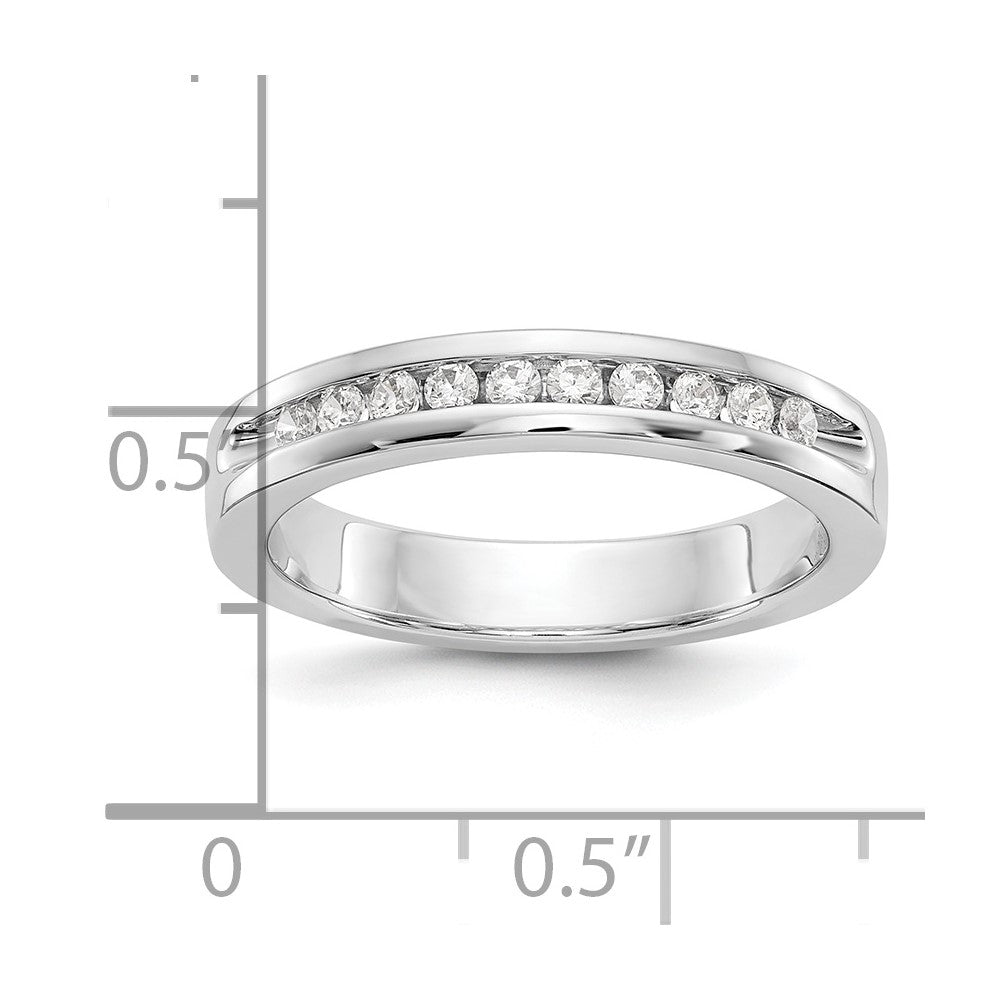 10-Stone Diamond Channel Bands