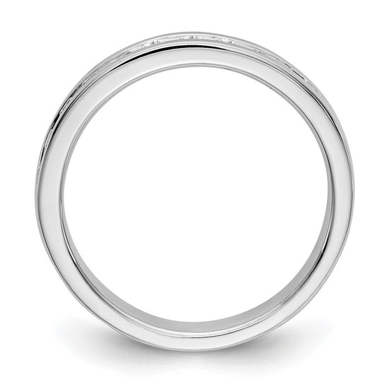 10-Stone Diamond Channel Bands