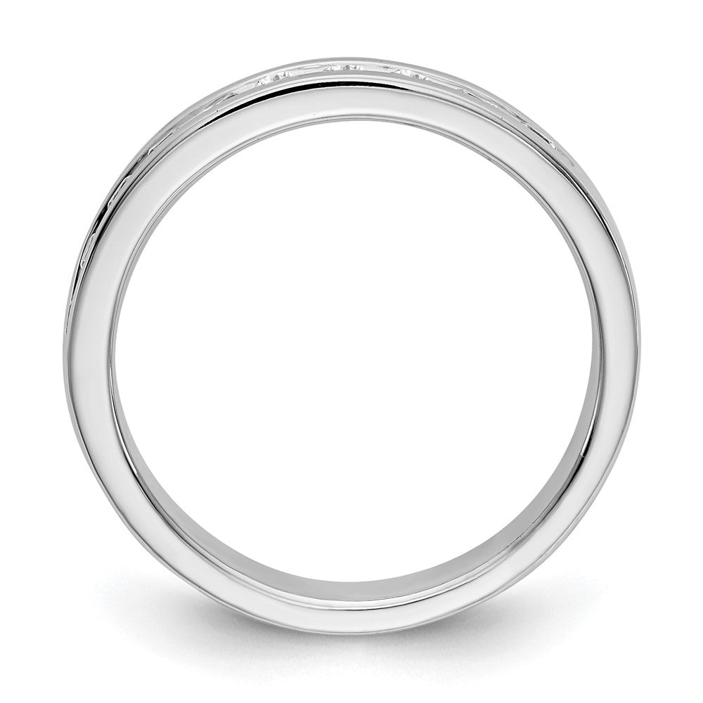 10-Stone Diamond Channel Bands