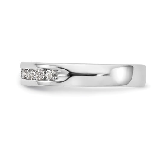10-Stone Diamond Channel Bands