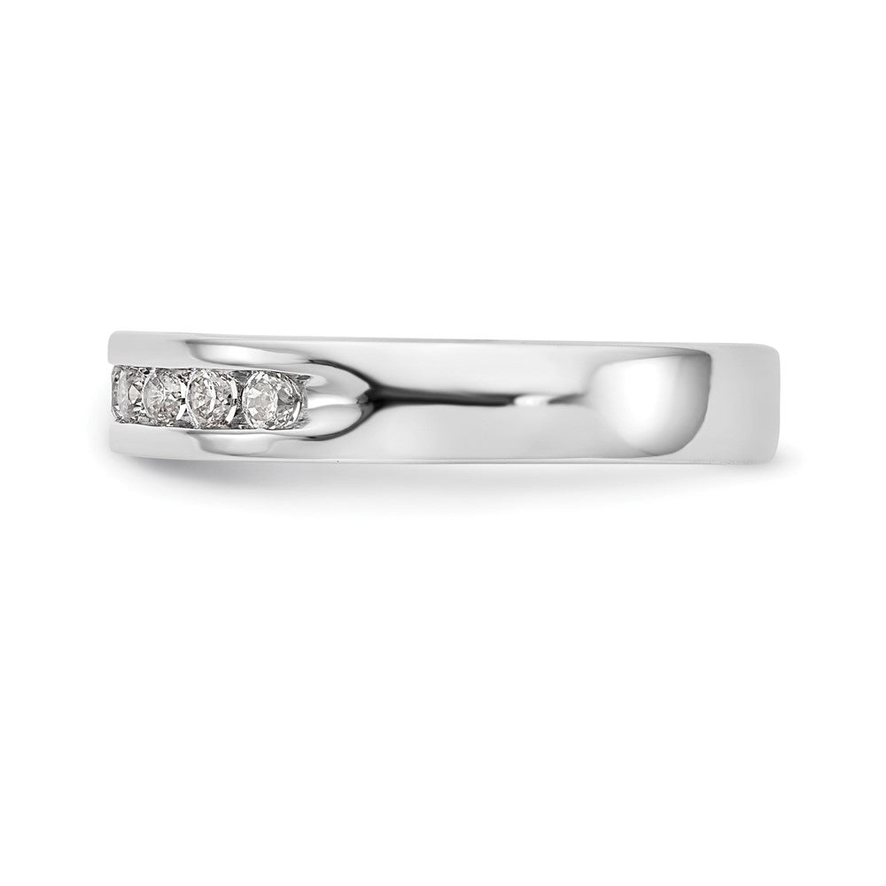 10-Stone Diamond Channel Bands