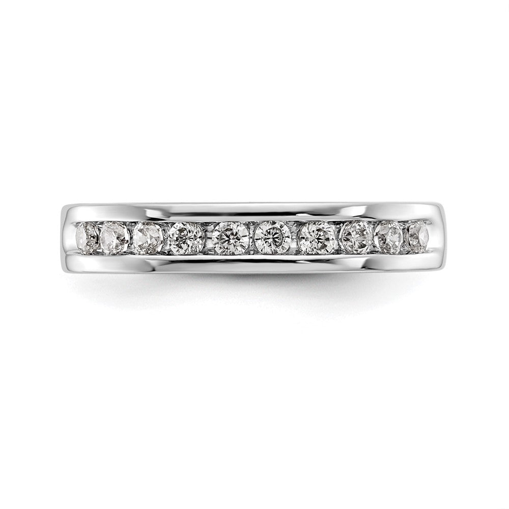 10-Stone Diamond Channel Bands