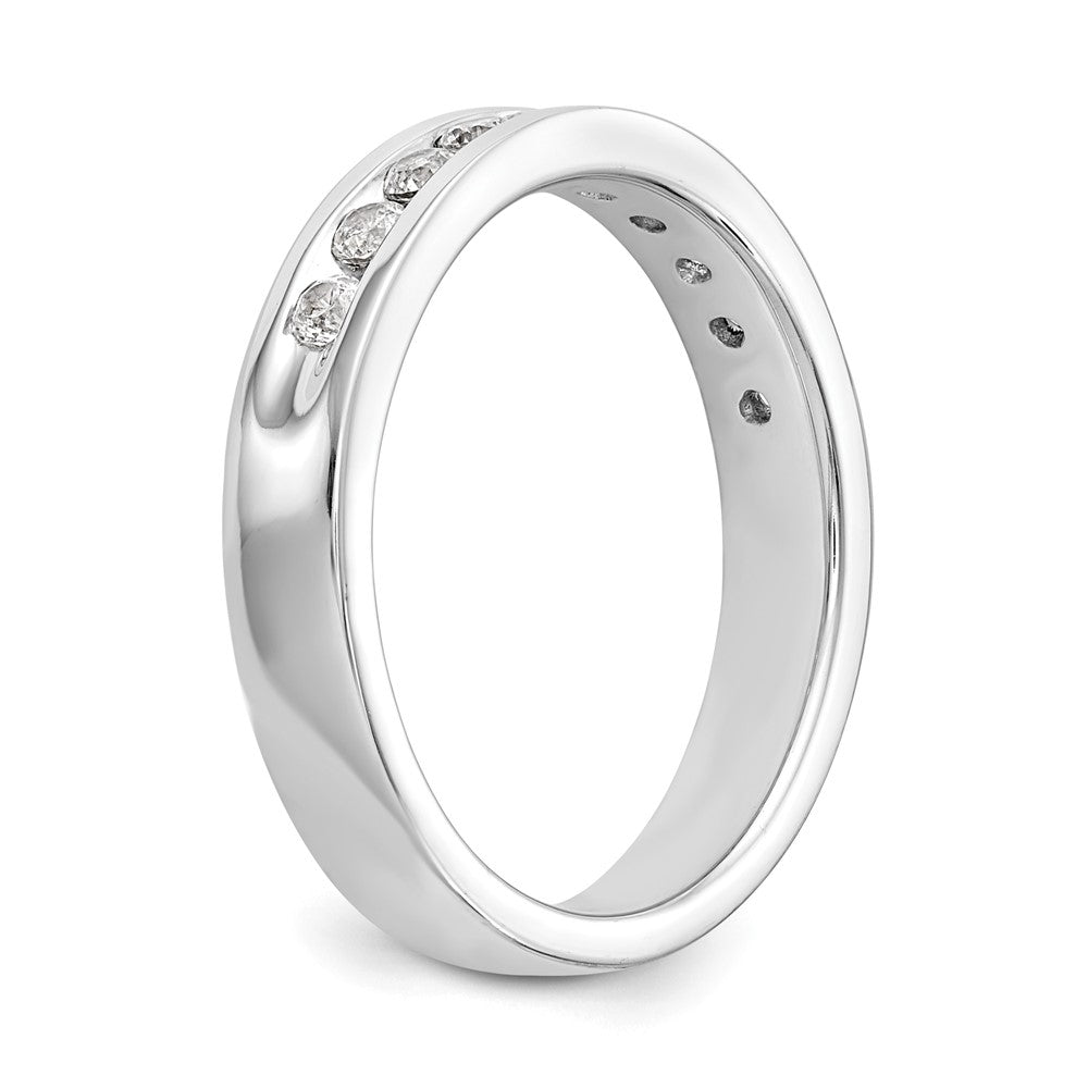 10-Stone Diamond Channel Bands