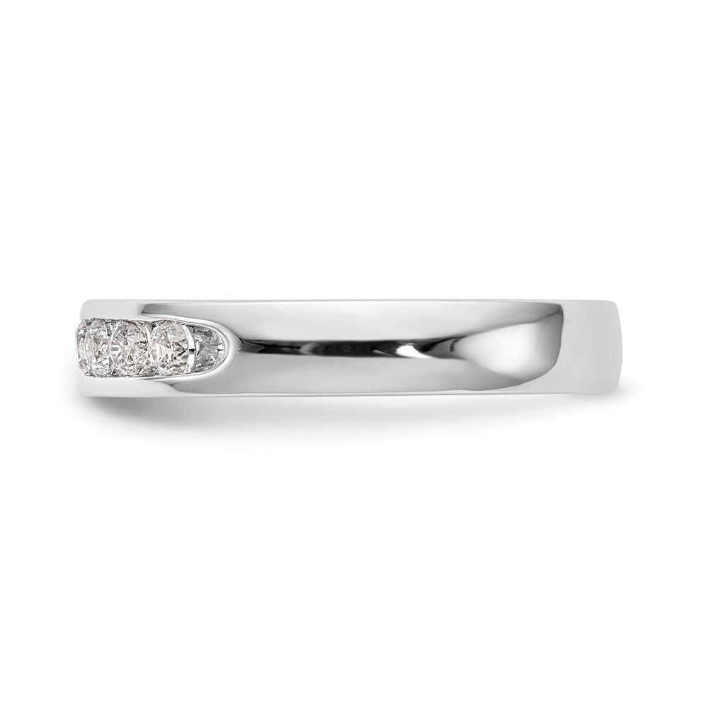 10-Stone Diamond Channel Bands