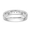 10-Stone Diamond Channel Bands
