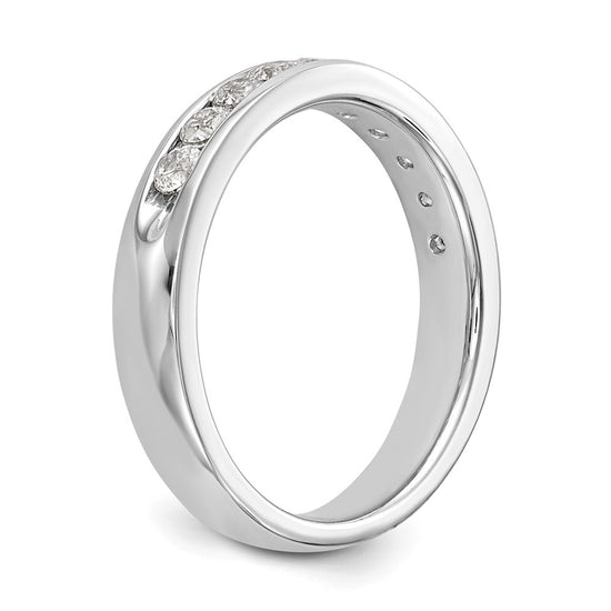 10-Stone Diamond Channel Bands