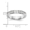 10-Stone Diamond Channel Bands