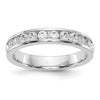 10-Stone Diamond Channel Bands