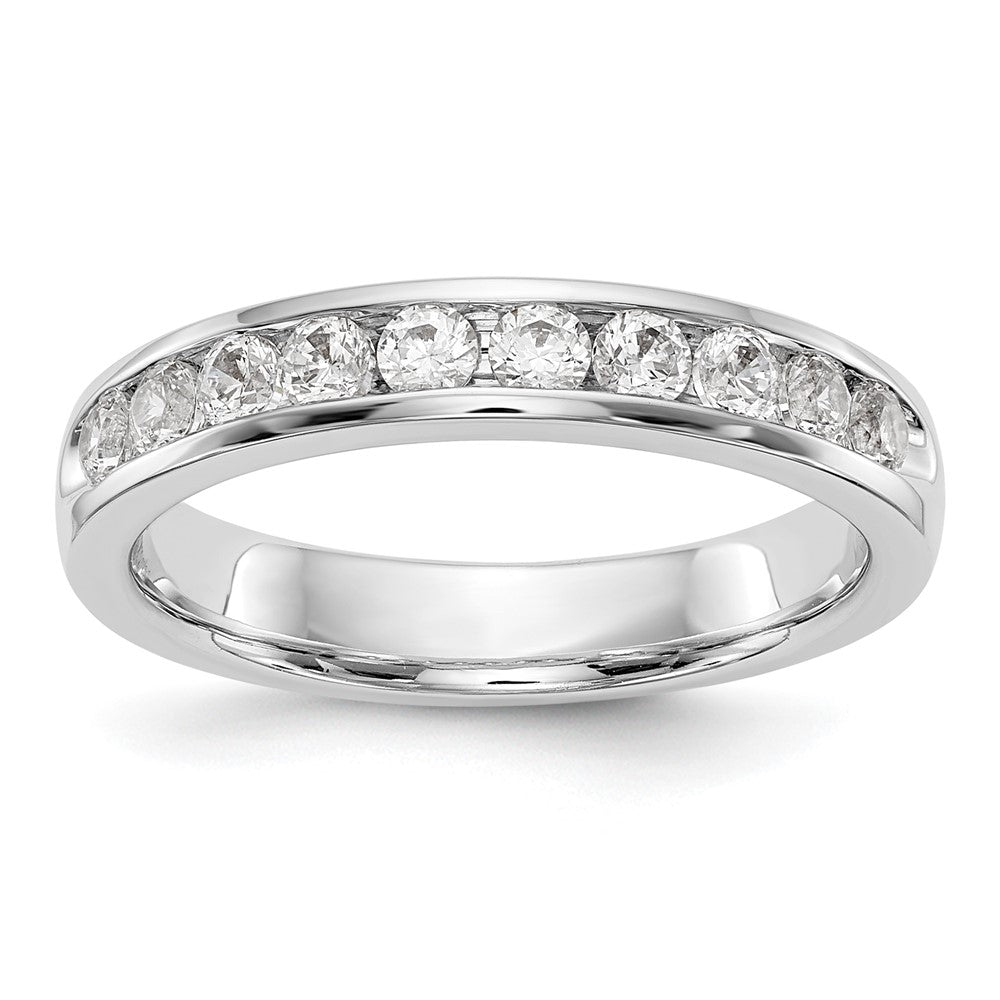 10-Stone Diamond Channel Bands