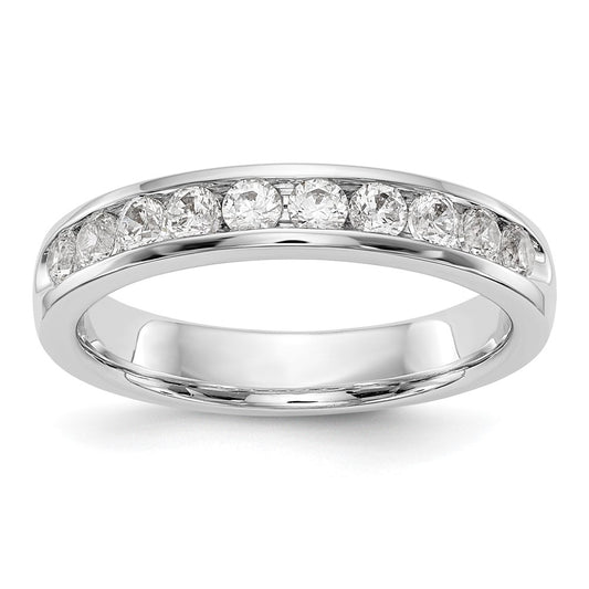 10-Stone Diamond Channel Bands