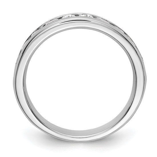 10-Stone Diamond Channel Bands