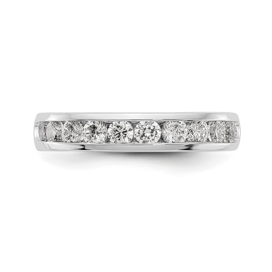 10-Stone Diamond Channel Bands