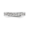 10-Stone Diamond Channel Bands