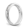 10-Stone Diamond Channel Bands