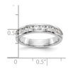 10-Stone Diamond Channel Bands