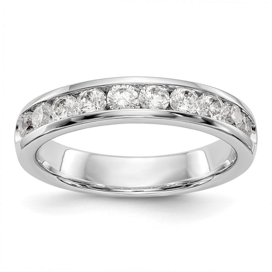 10-Stone Diamond Channel Bands