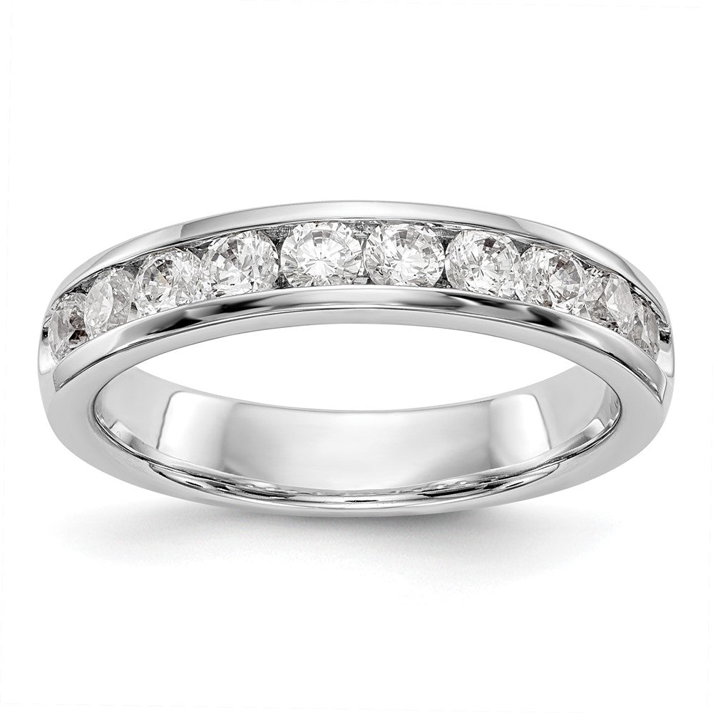 10-Stone Diamond Channel Bands