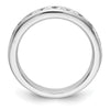 10-Stone Diamond Channel Bands