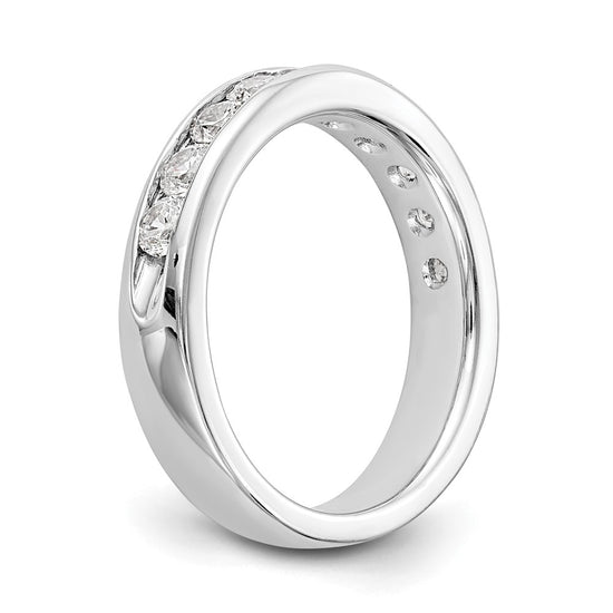10-Stone Diamond Channel Bands