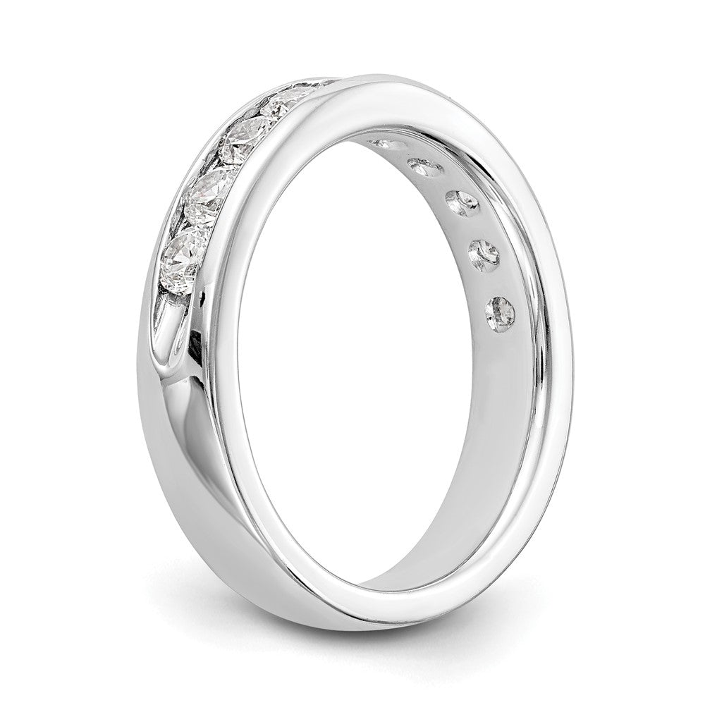 10-Stone Diamond Channel Bands