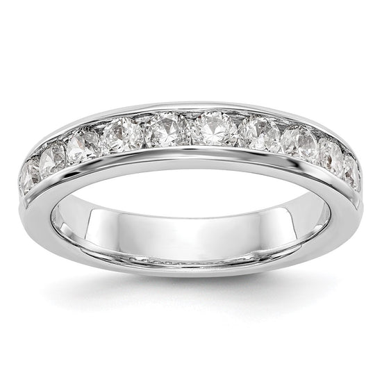10-Stone Diamond Channel Bands