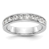 10-Stone Diamond Channel Bands