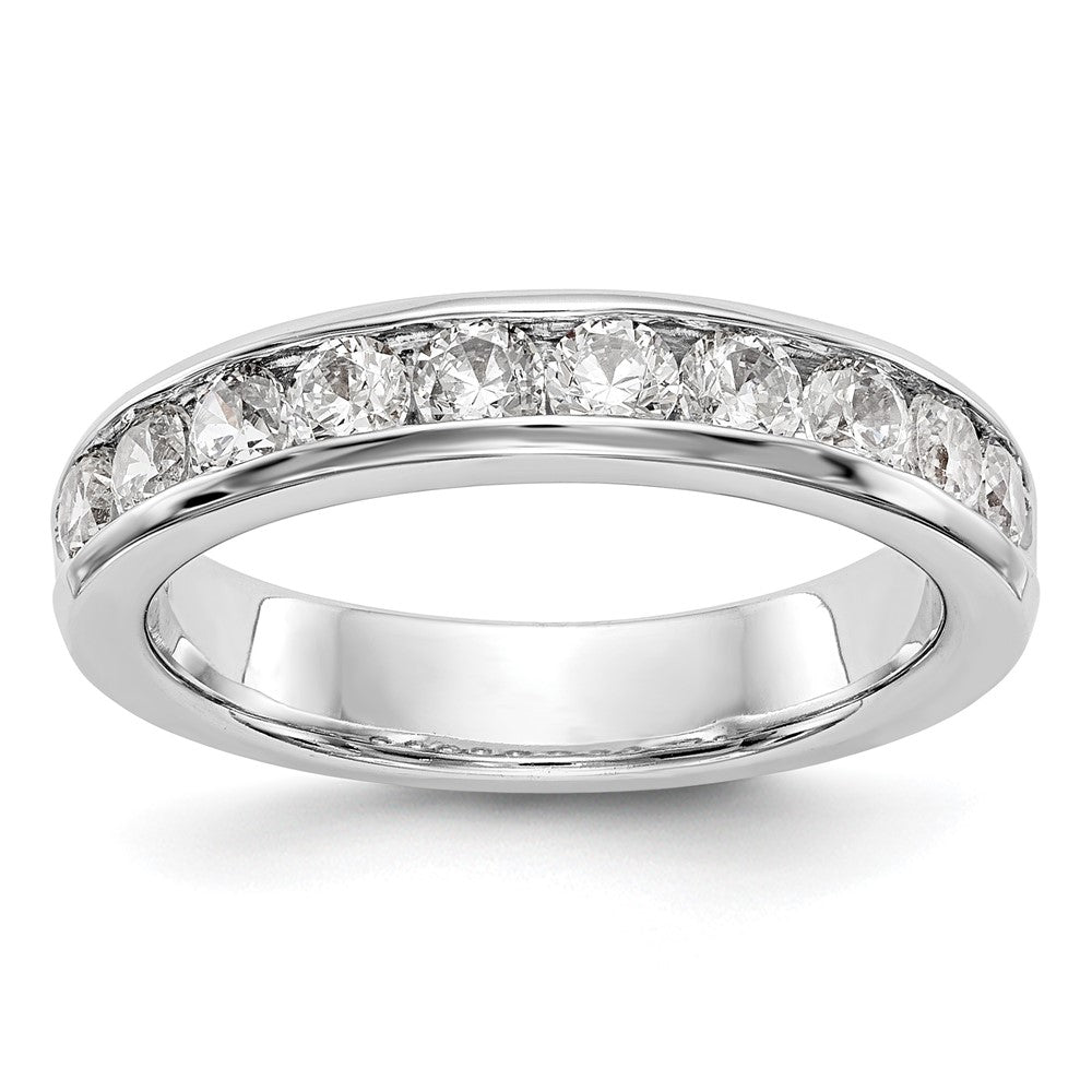 10-Stone Diamond Channel Bands