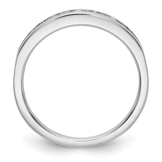 11-Stone Diamond Channel Bands