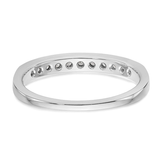 11-Stone Diamond Channel Bands