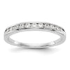 11-Stone Diamond Channel Bands
