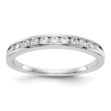 11-Stone Diamond Channel Bands