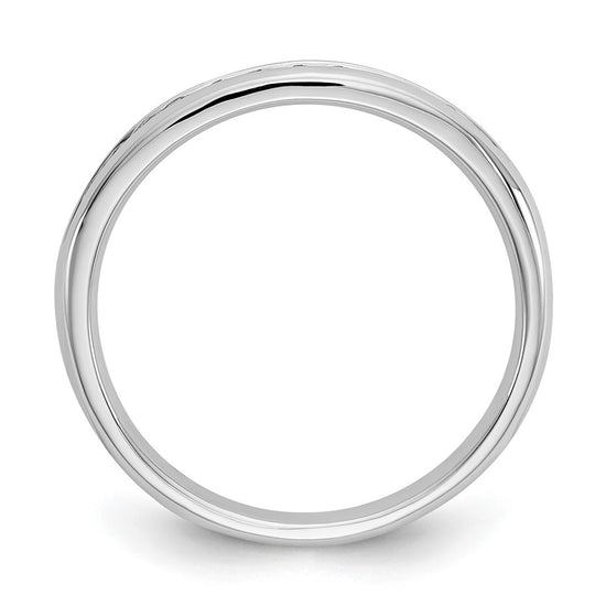 11-Stone Diamond Channel Bands