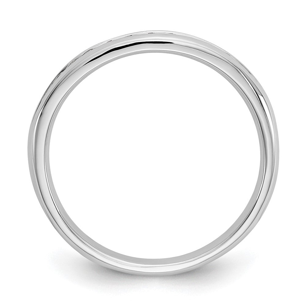 11-Stone Diamond Channel Bands