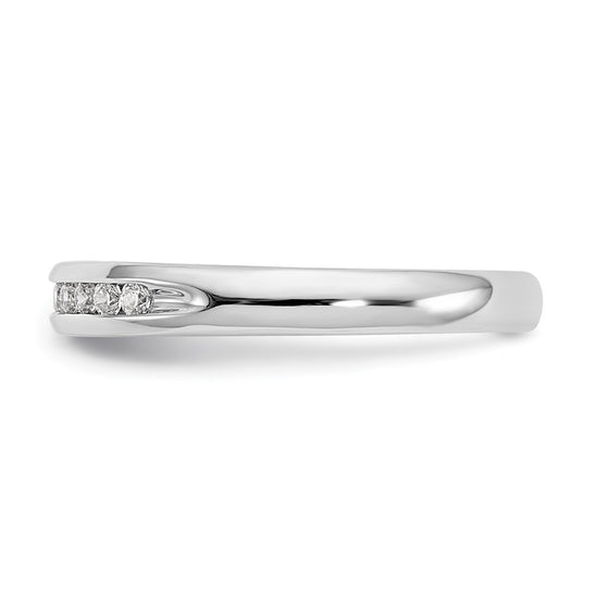 11-Stone Diamond Channel Bands
