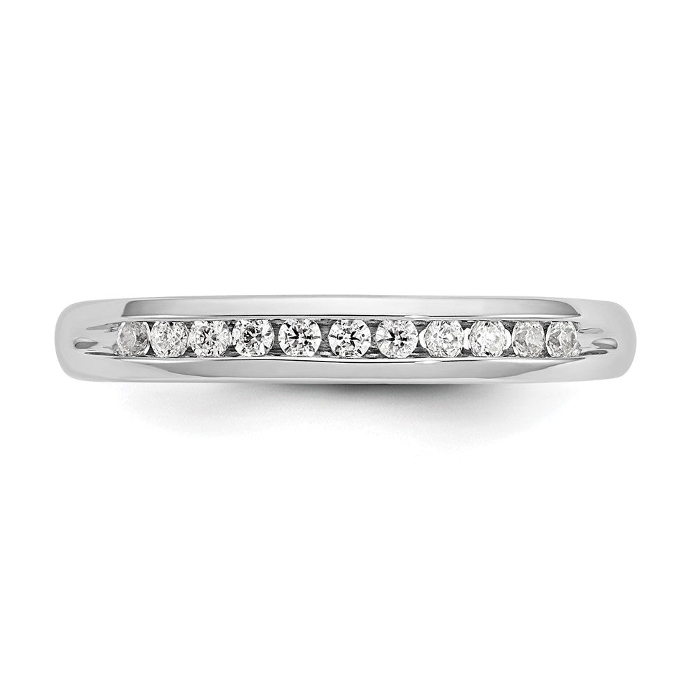 11-Stone Diamond Channel Bands