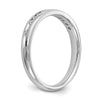 11-Stone Diamond Channel Bands