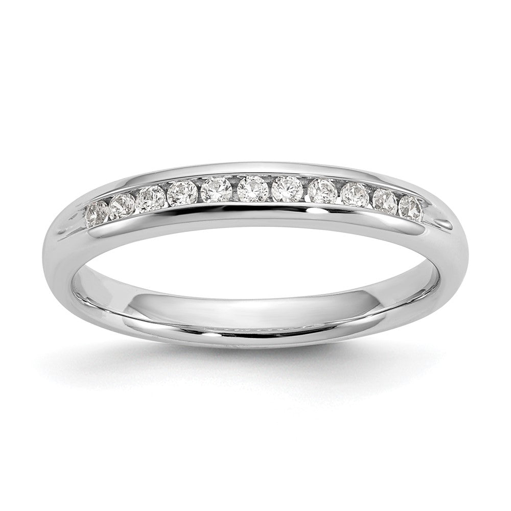 11-Stone Diamond Channel Bands