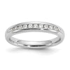 11-Stone Diamond Channel Bands