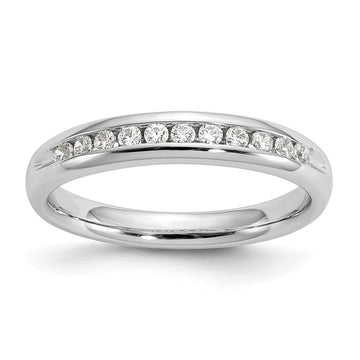 11-Stone Diamond Channel Bands
