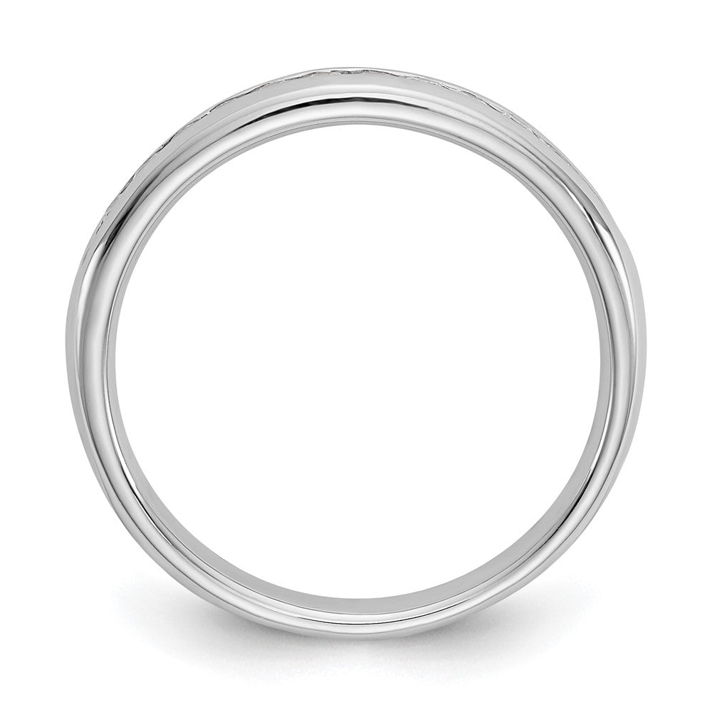 11-Stone Diamond Channel Bands