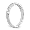 11-Stone Diamond Channel Bands